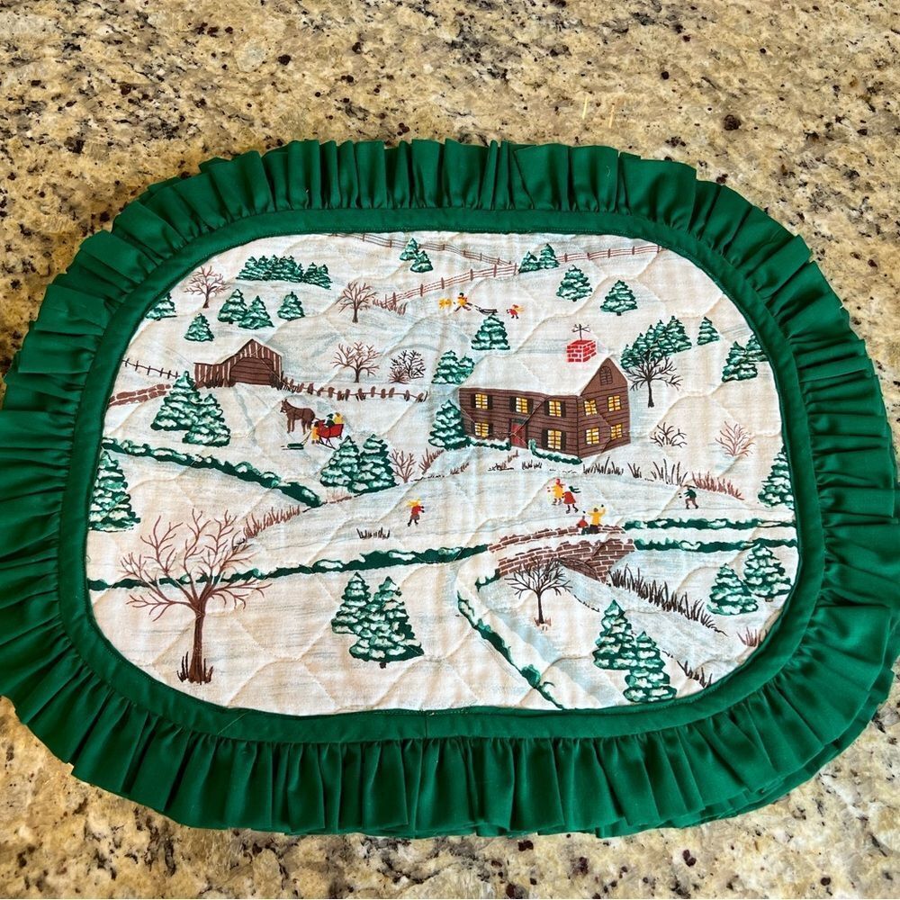 Handmade Christmas Placemats